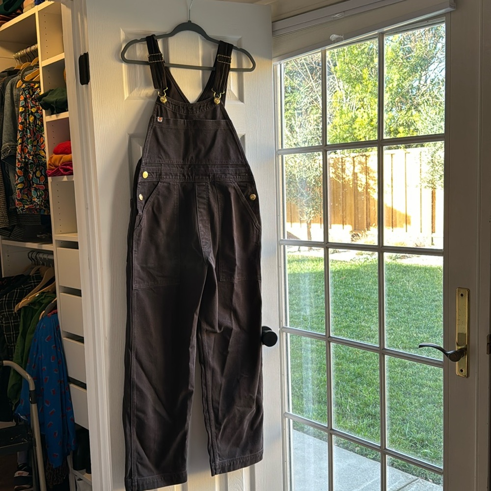 Brand new big bud press black overalls